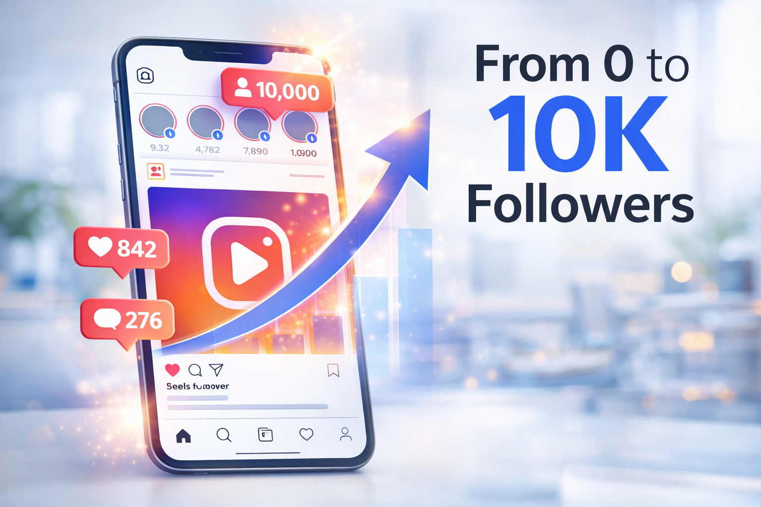 Social Media Marketing Strategy for Startups: From Zero to 10K Followers.